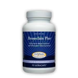  Bromelian Plus 90 Vegetarian Capsules by Enzymatic Therapy 