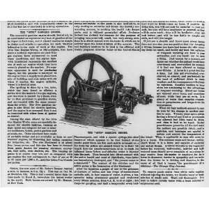  The Otto gasoline engine,Scientific American,c1870