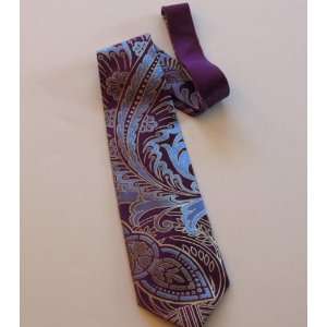  Shades of Purple and Blue Abstract Paisley tie Everything 
