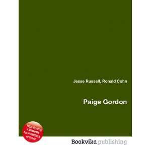 Paige Gordon Ronald Cohn Jesse Russell  Books