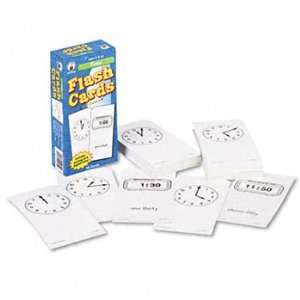  Time Flash Cards CARD,FLASH, TIME DPCML6060 (Pack of 15 