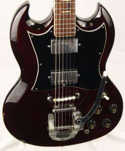   70s Electra Matsumoku Japan SG Style Electric Guitar w/Tremolo  