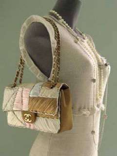 Celebs Multicolor Weaved Metallic Flap Chanel Chain Bag  