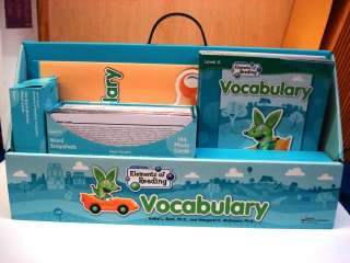 STECK VAUGHN ELEMENTS OF READING VOCABULARY LEVEL A KIT  