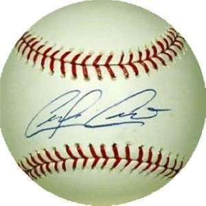  Carlos Carrasco Autographed Ball 