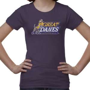   Danes Youth Distressed Primary T Shirt   Purple  