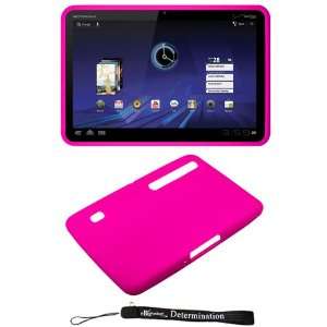  Hot Pink   Soft Rubber Gel Silicone Skin Cover Case for 