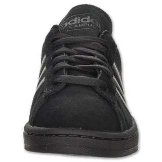 NWT Adidas Campus II Black w/ Black Stripes Suede Mens Shoes  