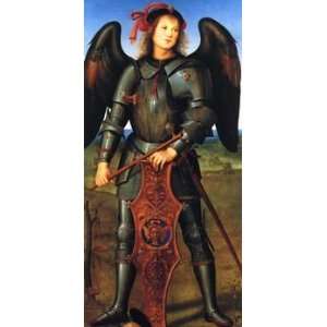  8X16 inch Perugino Pietro The Archangel Michael 1499 