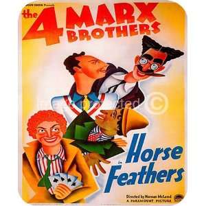 Horse Feathers Vintage Marx Brothers Movie MOUSE PAD 