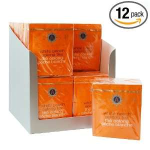 Stash Tea Company White Peach Oolong Tea 12/10, 0.69 Ounce Packages 
