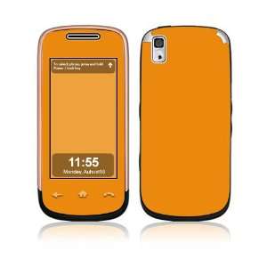 Simply Orange Decorative Skin Cover Decal Sticker for Samsung Instinct 
