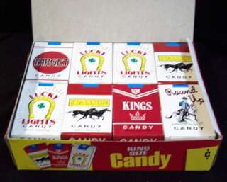 World King Size Candy Cigarettes 24 Count Box Sticks  