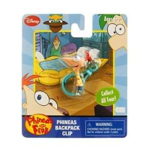  Phineas and Ferb, Phineas Backpack Clip Toys & Games