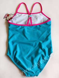 NWT Girls Swimsuit Bathing Suit One Piece 2 pcs NEW Speedo Hello Kitty 
