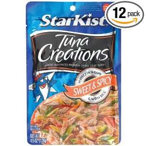 StarKist Tuna Creation Sweet Spicy, 4.5000 Ounce Pouches (Pack of 12)