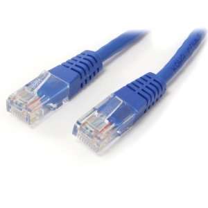   Molded RJ45 UTP Cat 5e Patch Cable   6 Feet (M45PATCH6BL) Electronics