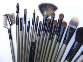 Hi Q Makeup Brush Set Natural Liquid+Foundation+B 18 pc  