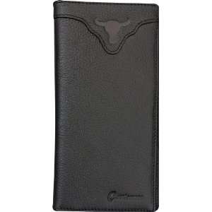 Cattlemans Cutlery WT0009 Checkbook Wallet with Black 