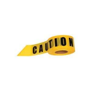 Caution Tape Yellow/Black 3 x 300 Lot of 12