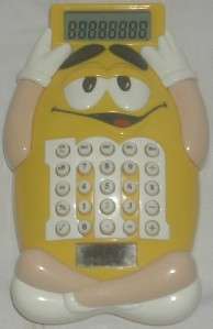 Yellow Character Solar & Electronic Calculator  