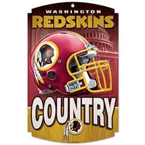  Wincraft Washington Redskins NFL Wood Sign Sports 