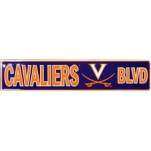  Virginia Cavaliers Metal Street Sign *SALE* Sports 