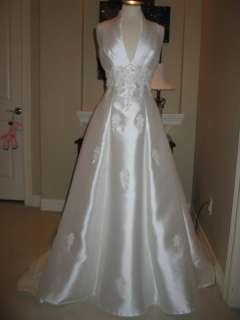 NEW Divina Sposa style Gracia Bridal Gown Dress sz 12  