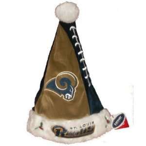  St. Louis Rams Santa Claus Christmas Hat   NFL Football 