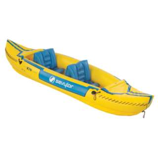 SEVYLOR Tahiti Classic Inflatable 2 Person Kayak Boat 000765010398 