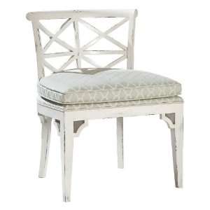   Orleans French Cottage Distressed White Dining Chair