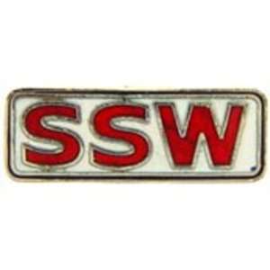  SSW Railroad Pin 1 Arts, Crafts & Sewing