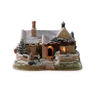 Lilliput Lane Schools out for Christmas 2012 (lit) Holiday Cottage 