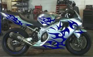 BURN Sport bike Graphics, motorcycle decals, stickers  