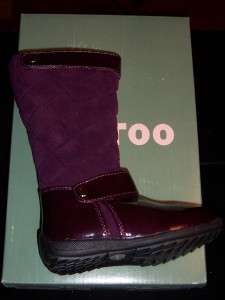 Me Too Girls Purple Suede Boots Size 6.5 and 12.5 New in Box  