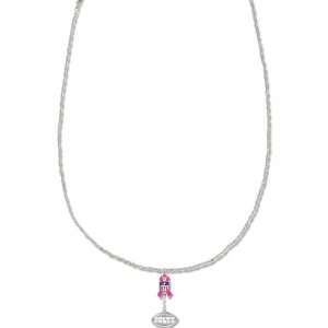   Indianapolis Colts Breast Cancer Awareness Necklace