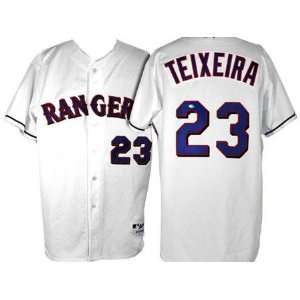Mark Teixeira Texas Rangers Game Used 2003 Home Jersey