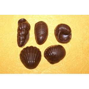 Virginia Gourmet Heart Healthy Solid Dark Chocolate Sea Shell 