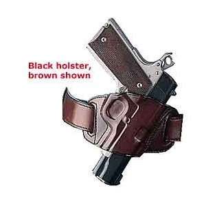  Quick Slide Holster, Right Hand, Leather, Black Sports 