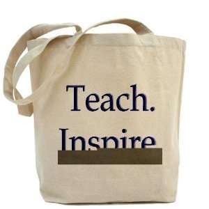  Teach Inspire Teacher Tote Bag by  Beauty
