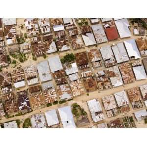  The Dense Tin Roofs Tops of Sprawling Zanzibar Stretched 