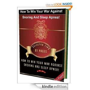 ebook   How To Win Your War Against Snoring And Sleep Apnea eBook 