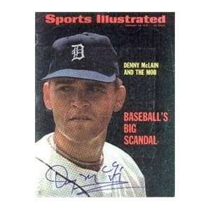 Denny McLain autographed Sports Illustrated Magazine (Detroit Tigers)