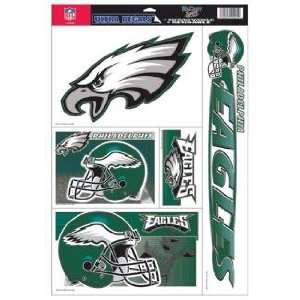   Eagles Decal Sheet Car Window Stickers Cling