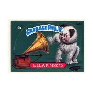  Garbage Pail Kids ELLA P. RECORD Silver Card Toys & Games