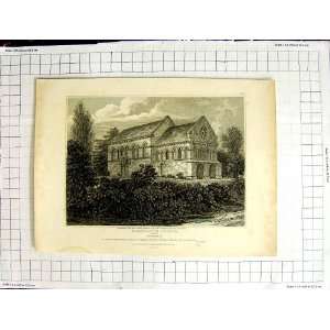  1813 VIEW BARFRESTON CHURCH KENT ARCHITECTURE SANDS