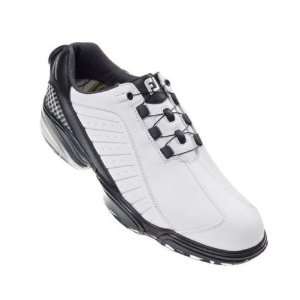  FootJoy Mens Sport BOA Bicycle Toe Golf Shoes White/Black 