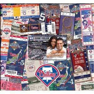  Philadelphia Phillies 12 x 12 Ticket & Photo Scrapbook 
