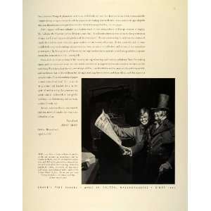  1942 Ad Zenas Crane Fine Papers Governor Caleb Strong 