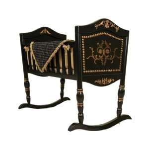  Green Frog Art Rocking Baby Cradle, Patterson Baby